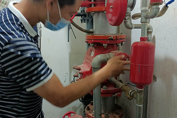 如何對消防自動噴水滅火系統(tǒng)各個組件做維護(hù)保養(yǎng)